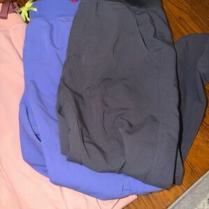 Figs Women's Track Pants in Black, Blue, and Pink